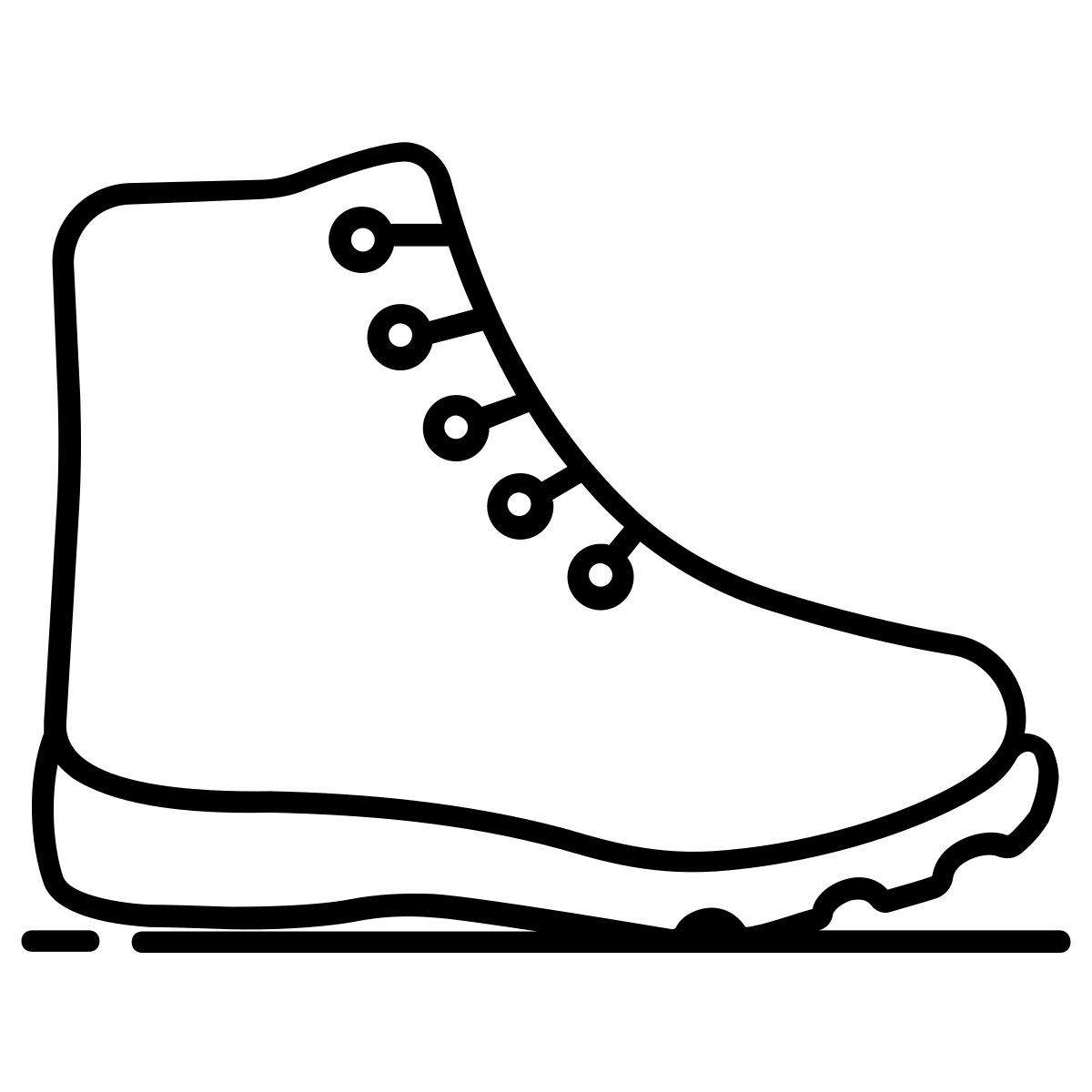 hiking boots icon
