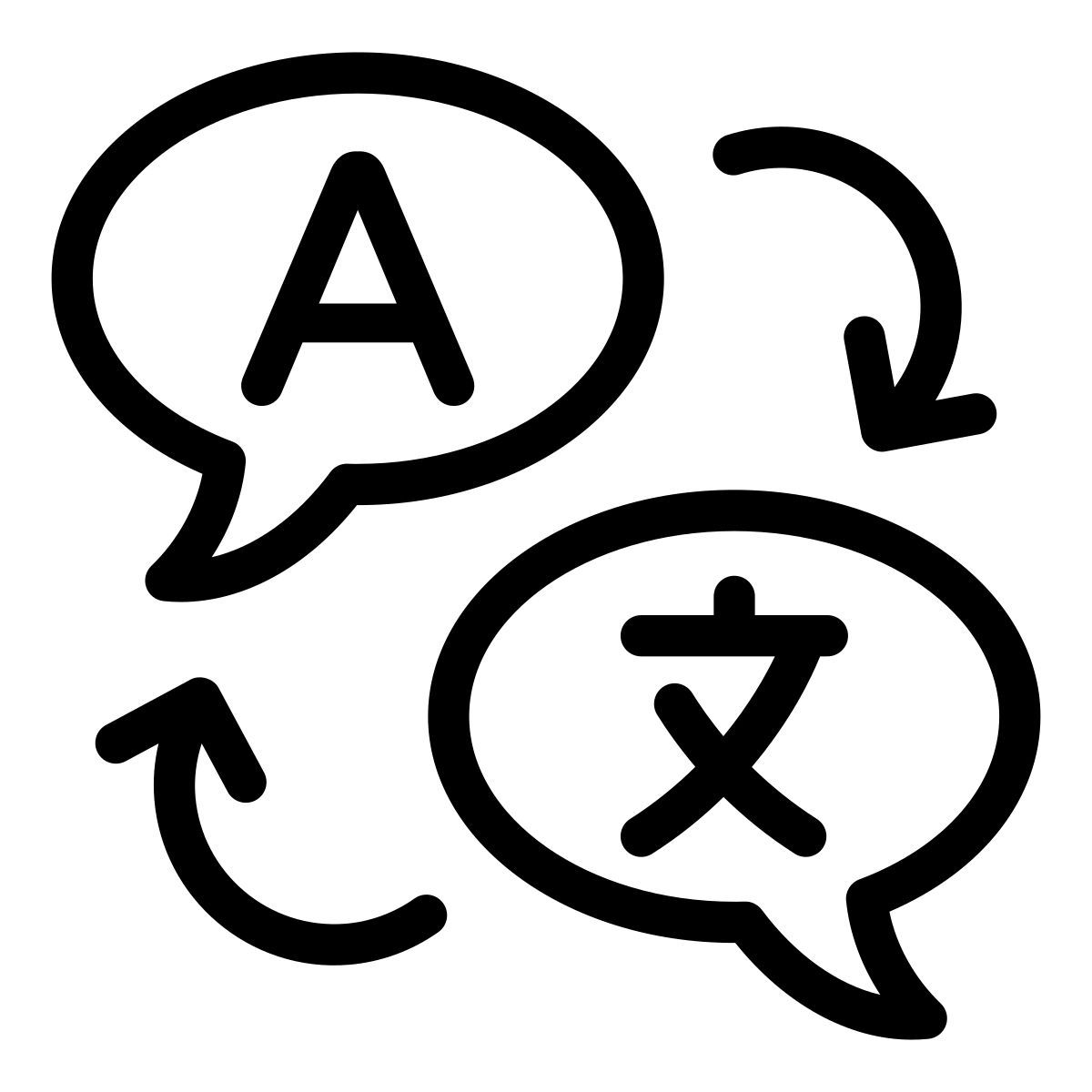 scambio linguistico icon