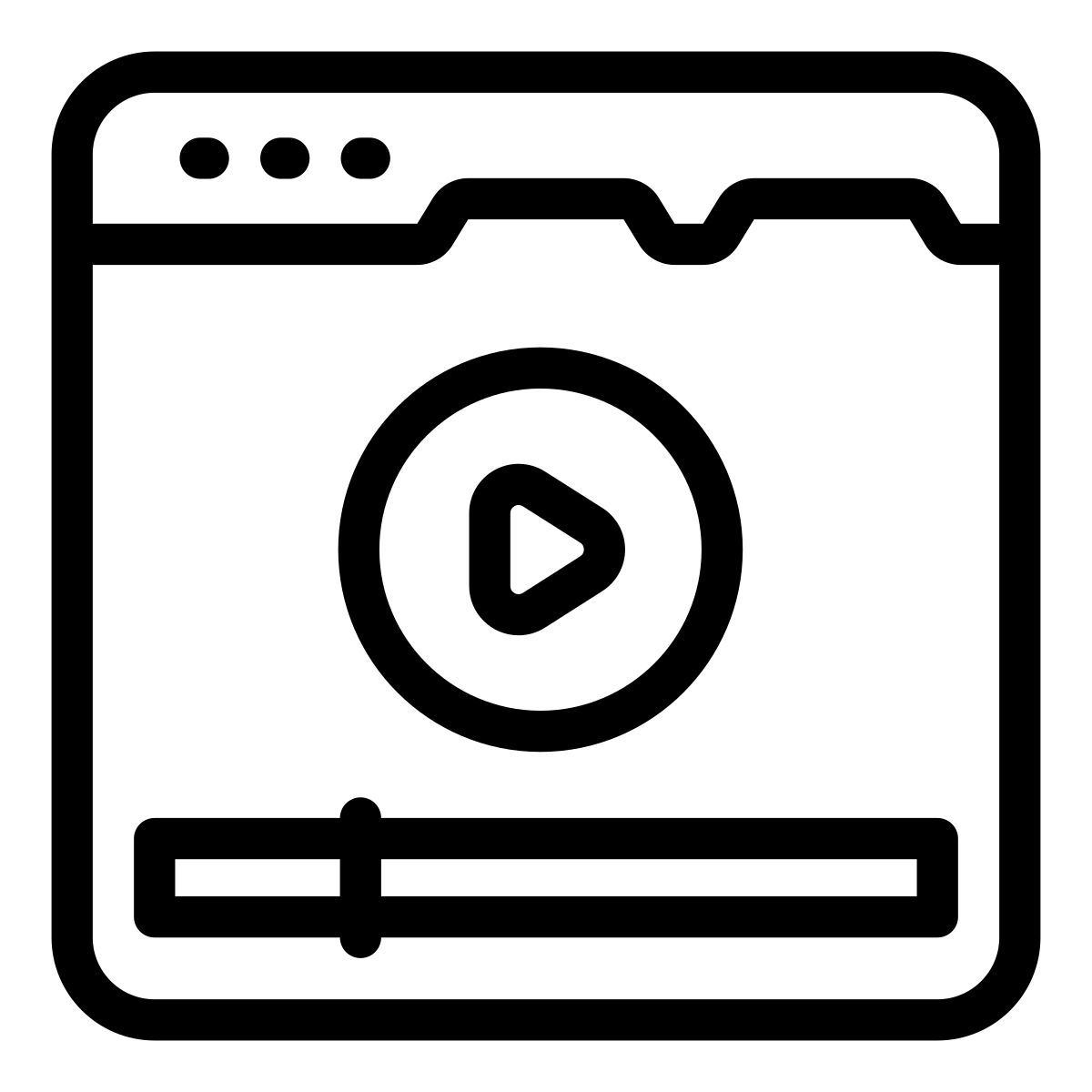 live streaming icon