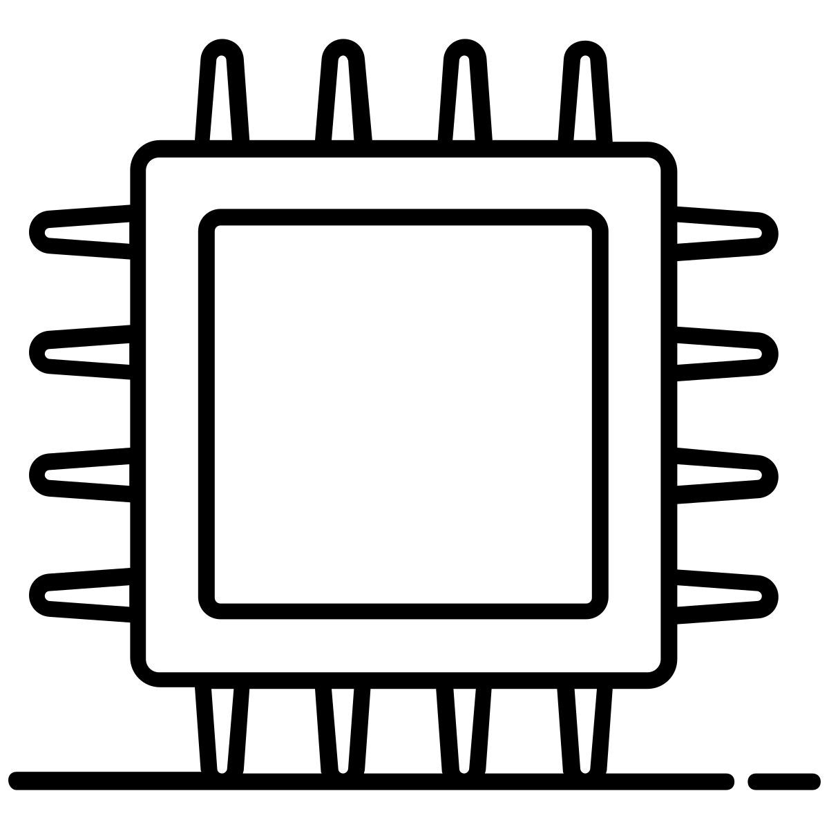 smartphone cpu icon