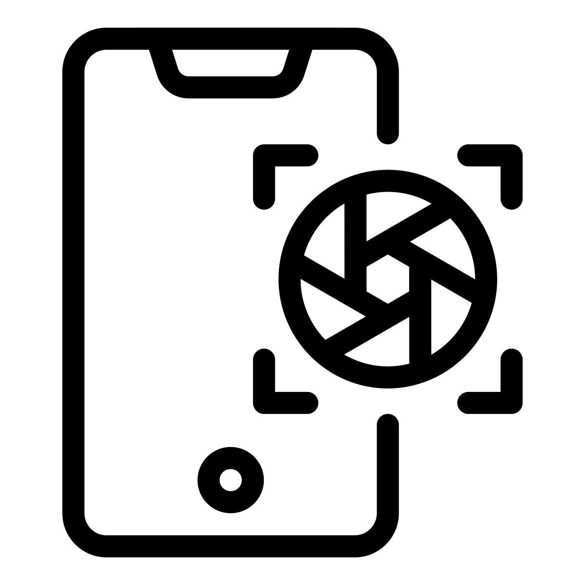 mobile camera icon
