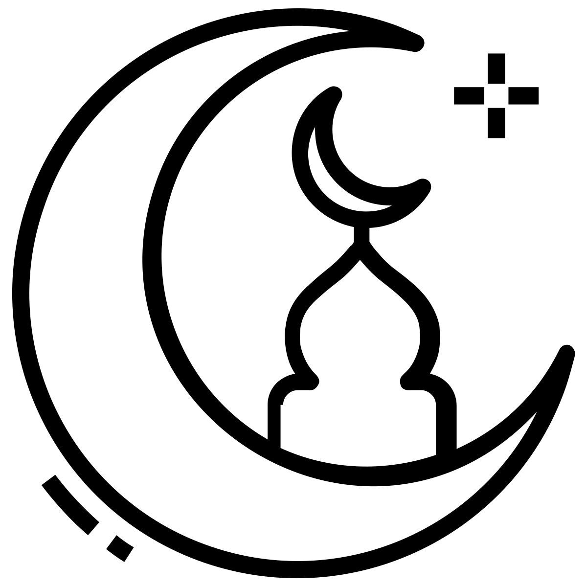satélite lunar icon