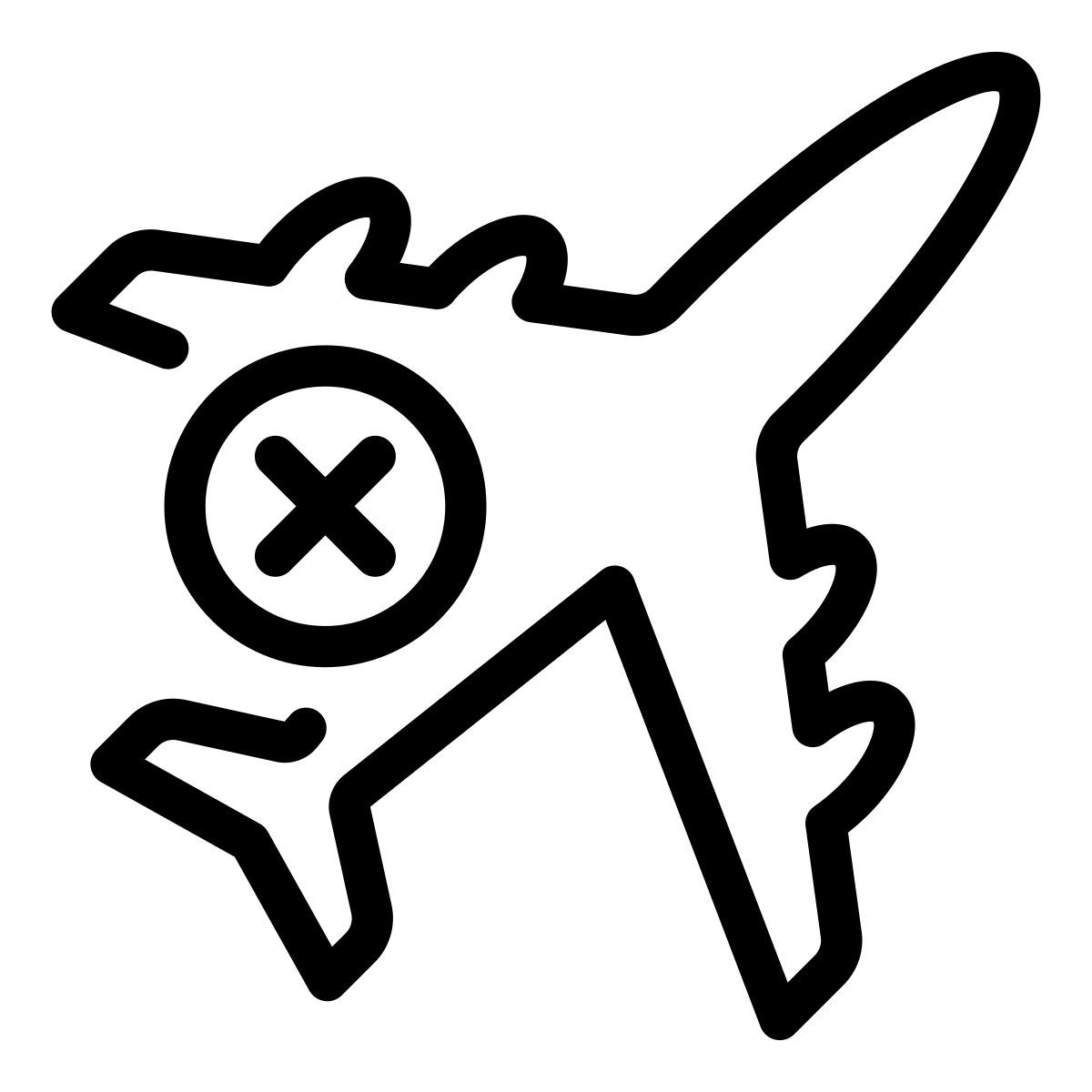 kein flug icon