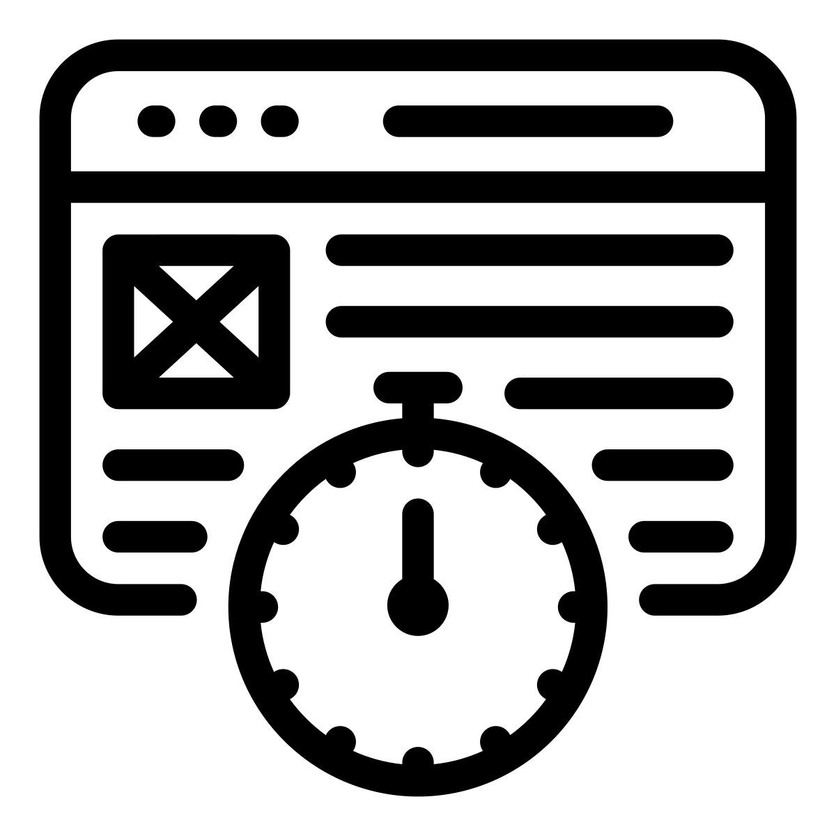 page speed icon