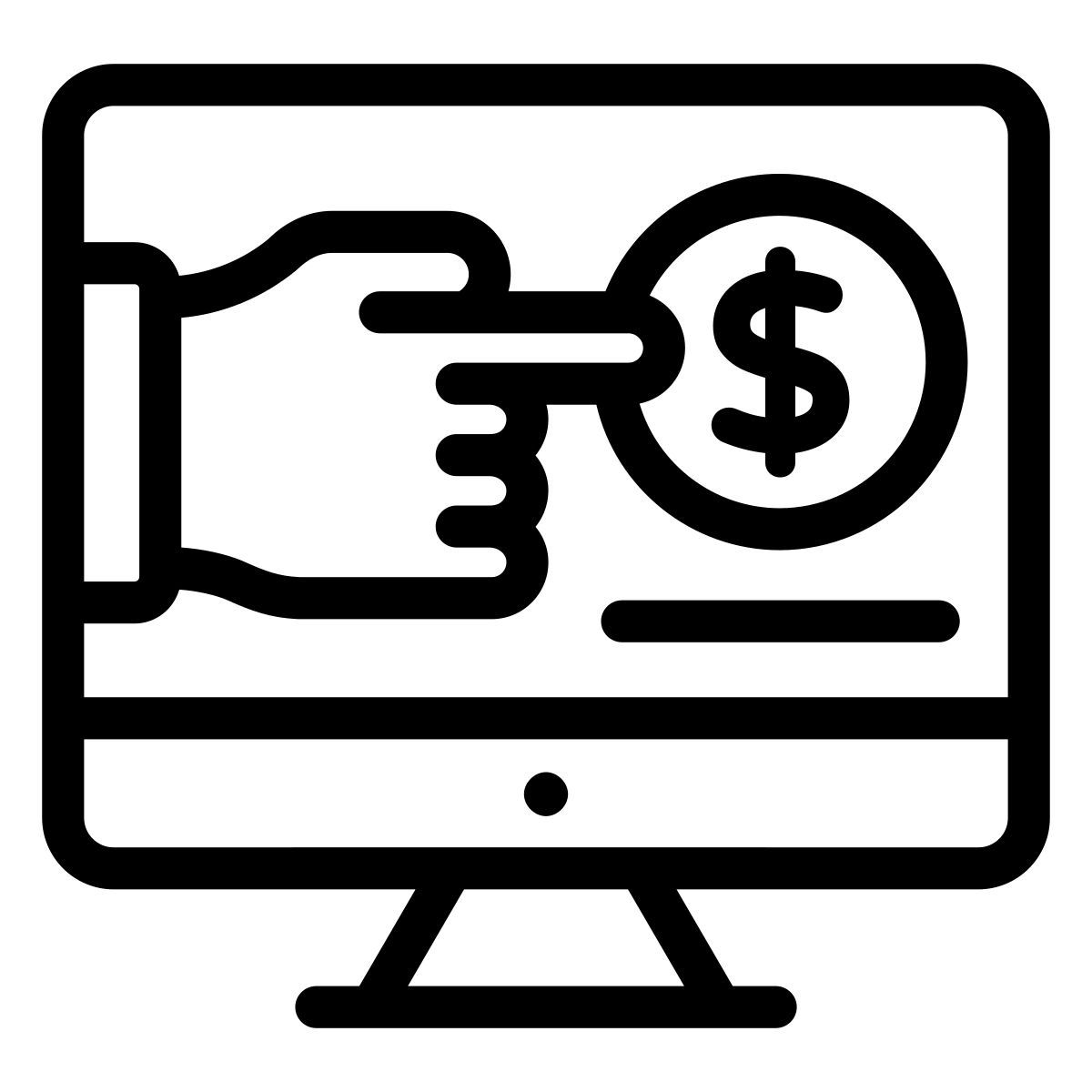 pay per click icon