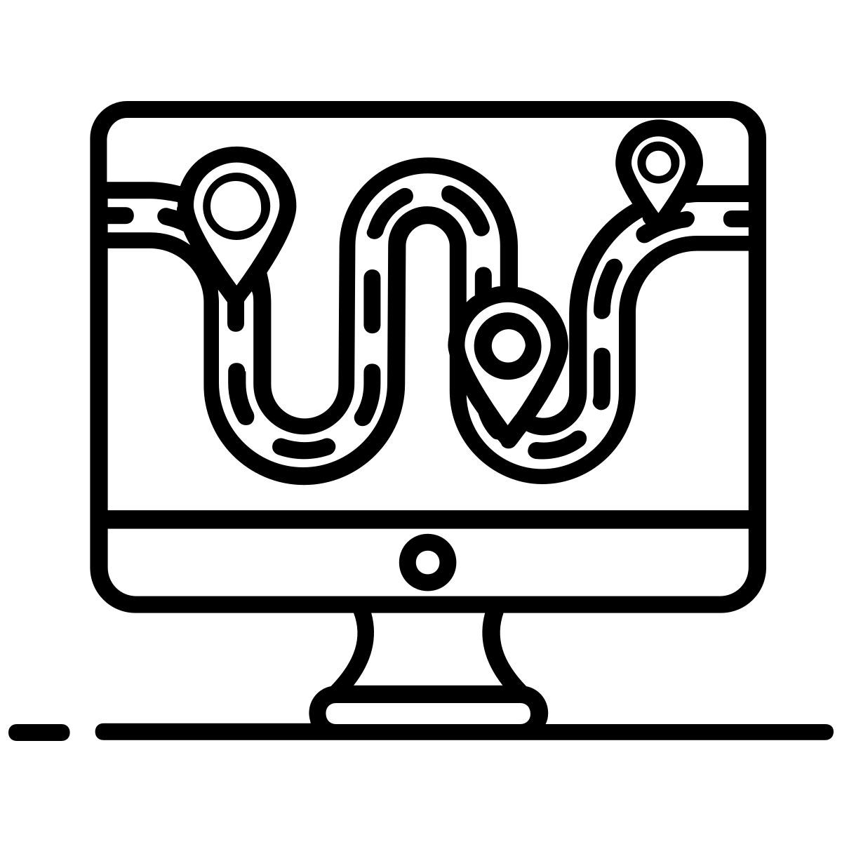 road map icon