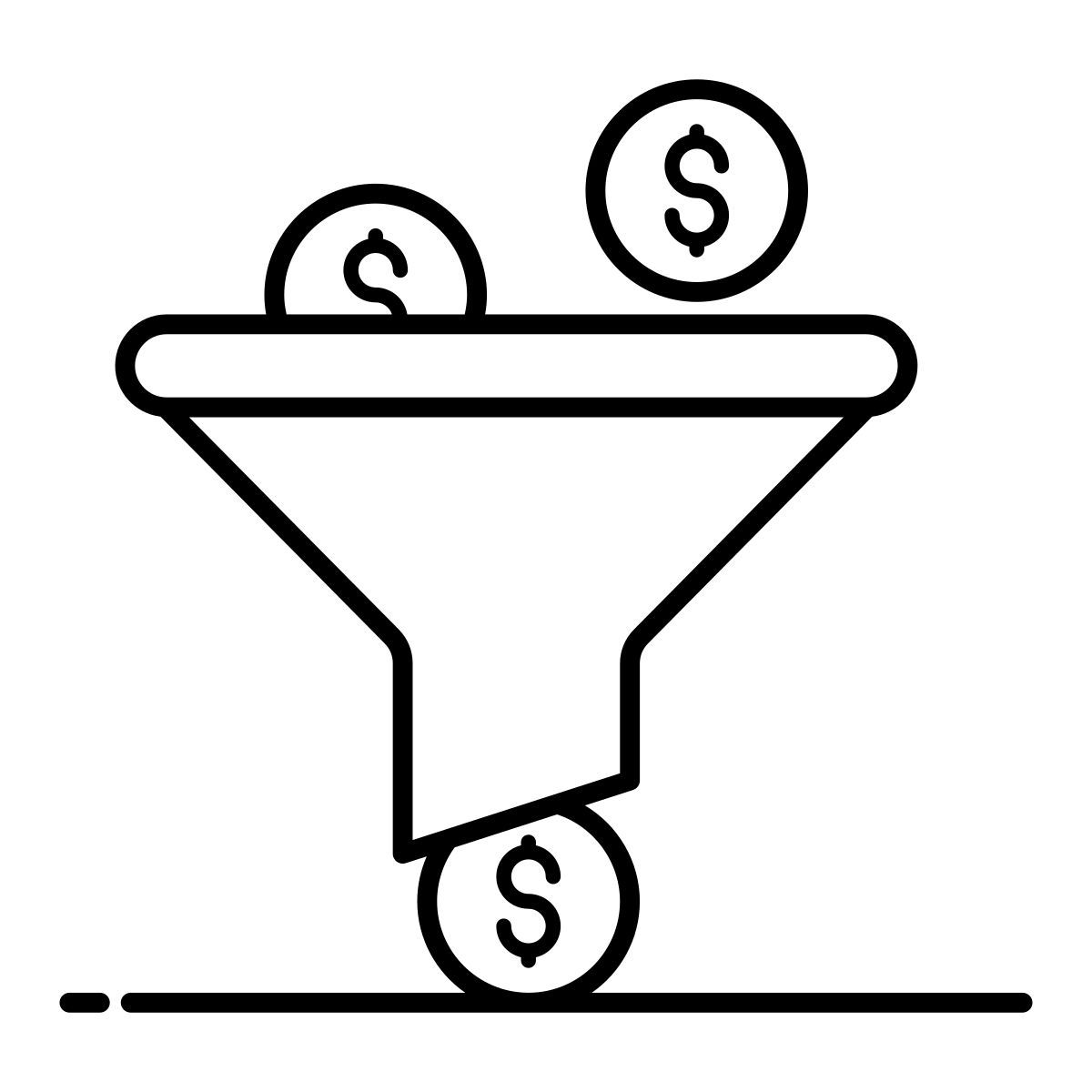sales funnel icon