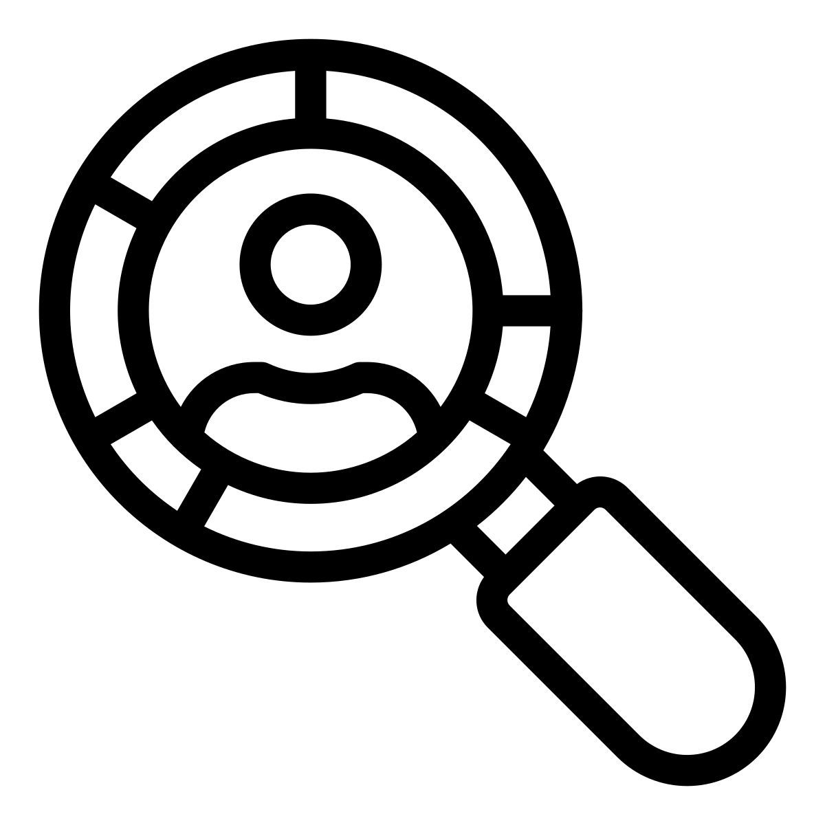 usuario de búsqueda icon