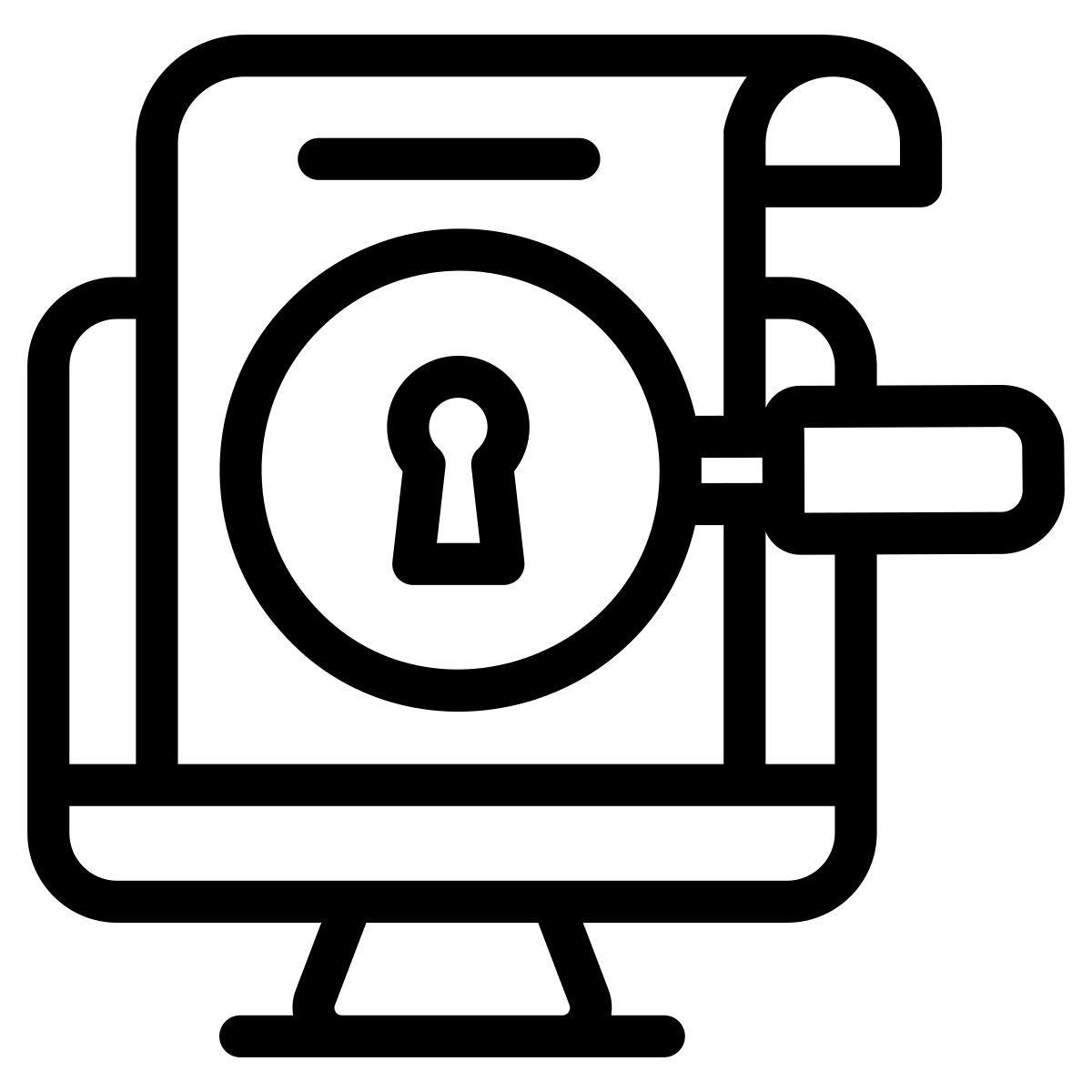 secure data icon