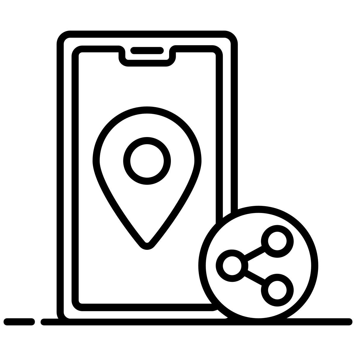 compartir ubicación icon