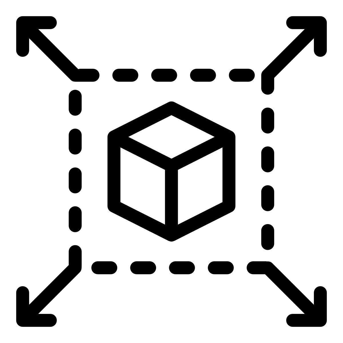 three dimensional icon