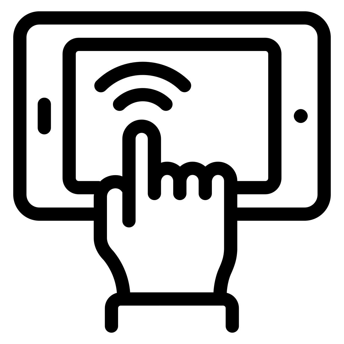 schermo tattile icon