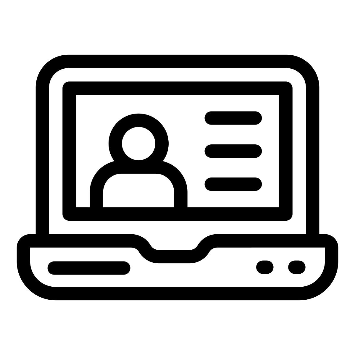 user profile icon