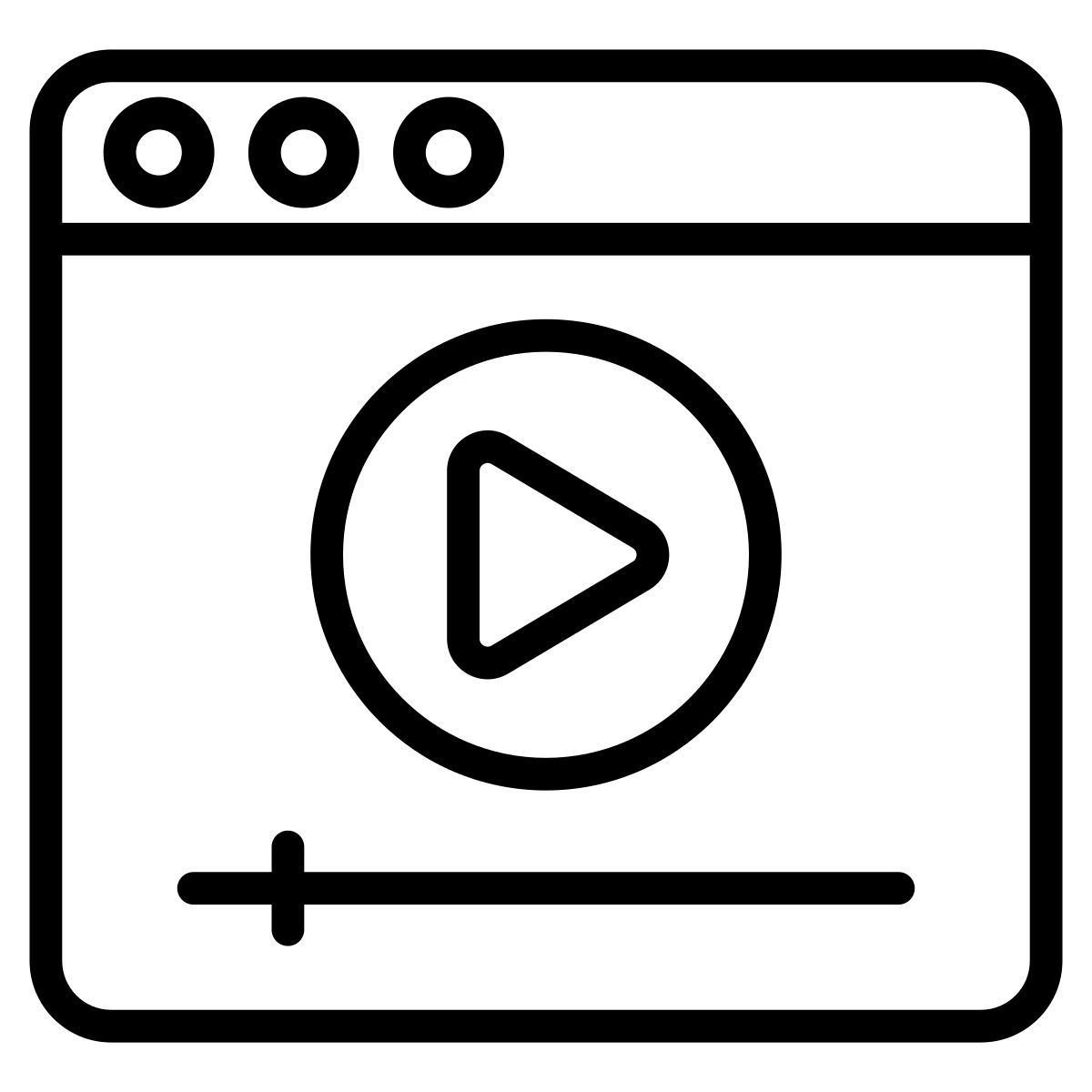 lecteur vidéo icon