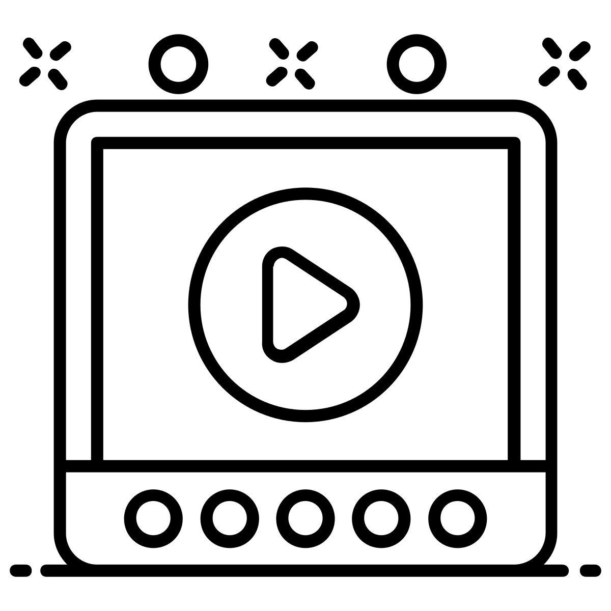 video streaming icon