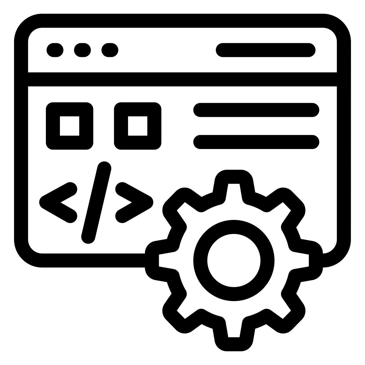 codificação web icon
