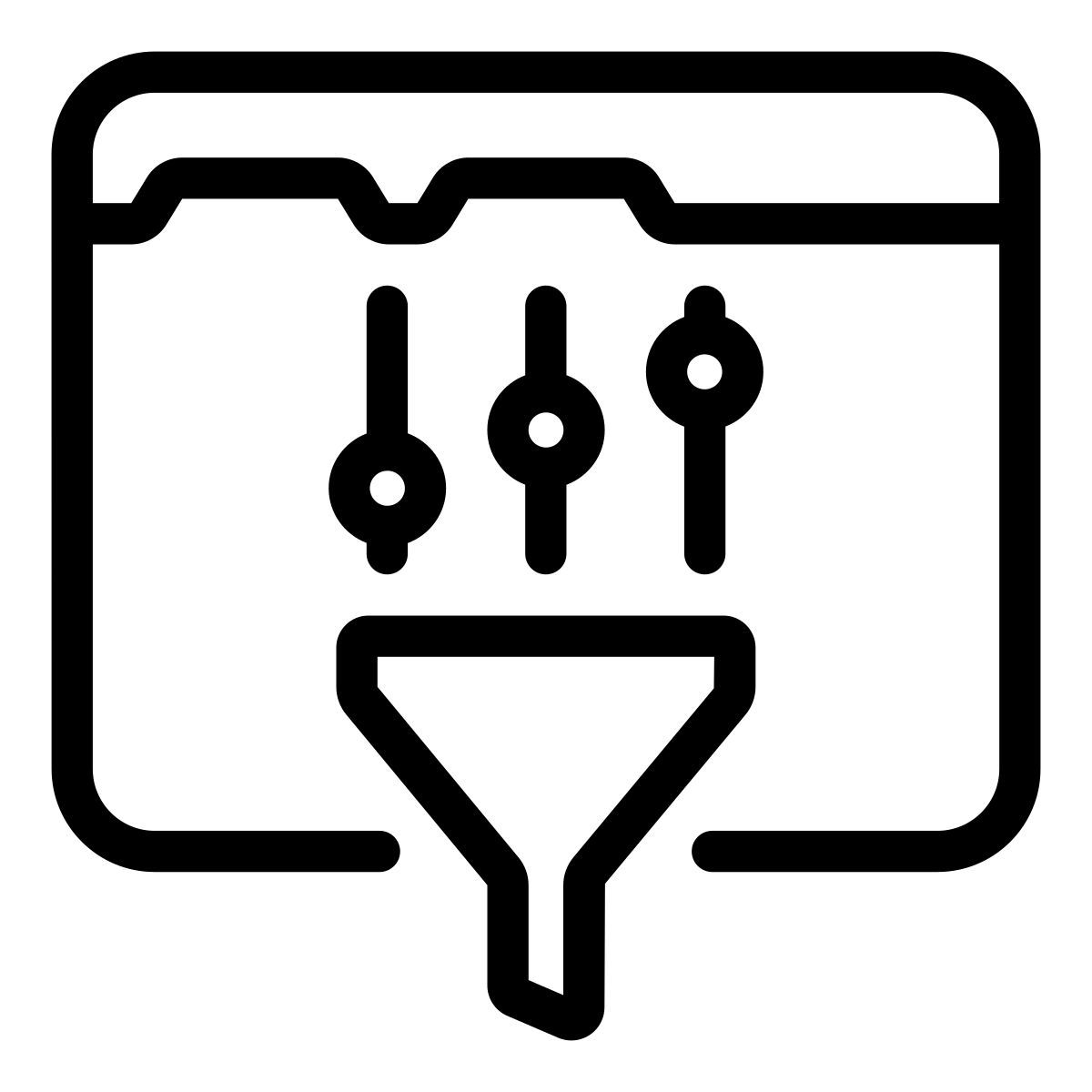 web filter icon