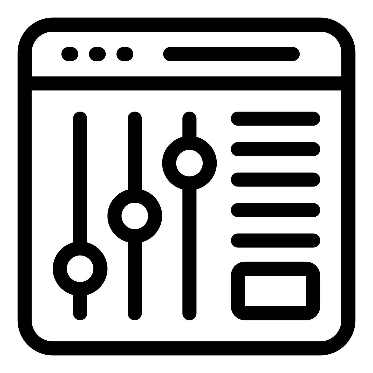 web management icon