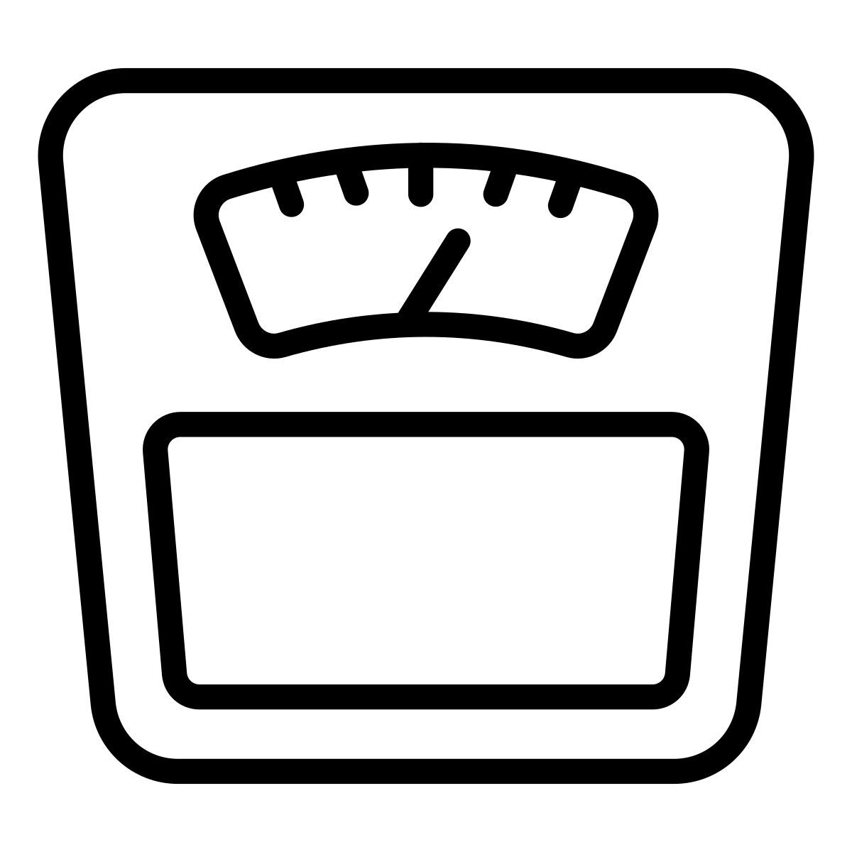weigh scale icon
