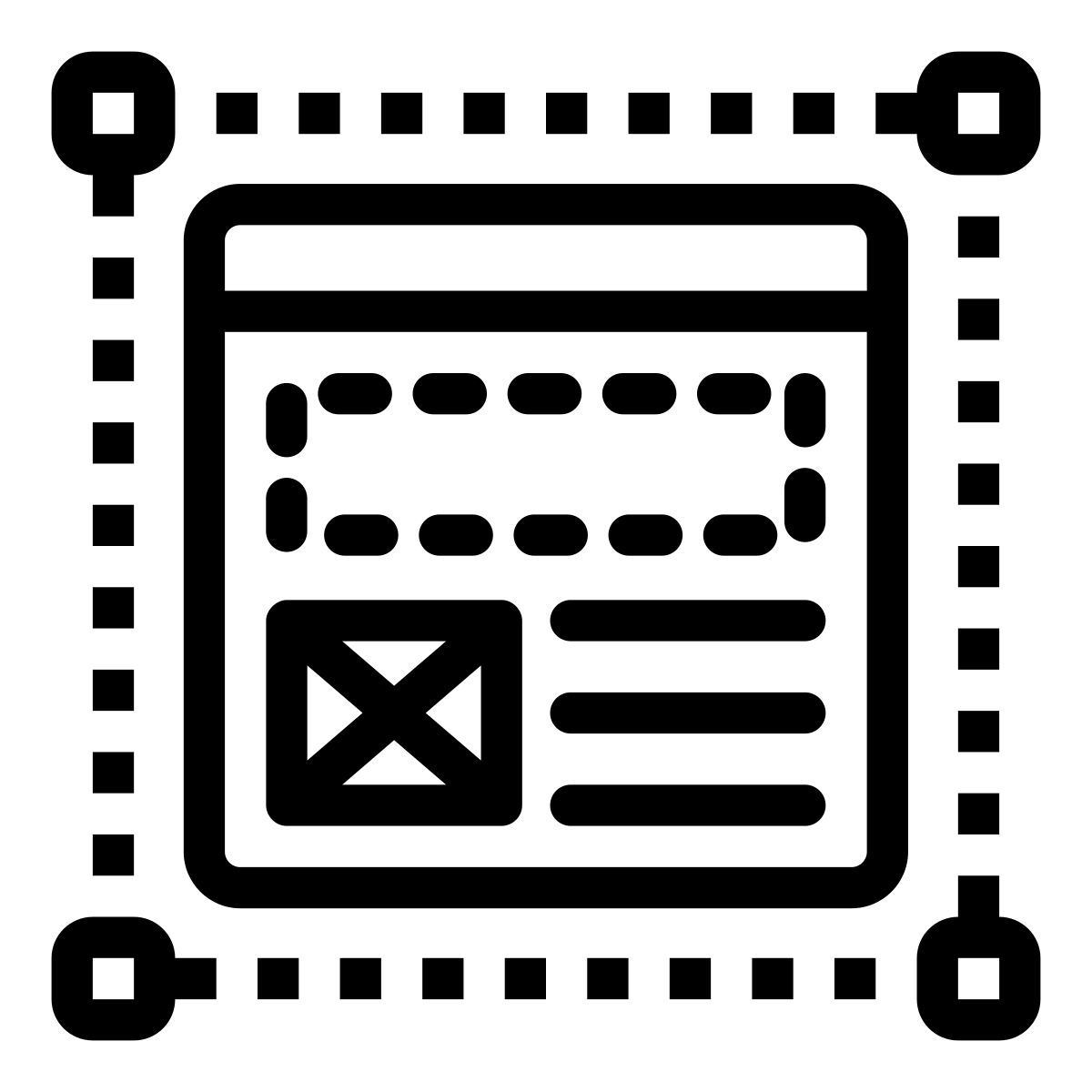 와이어프레임 icon