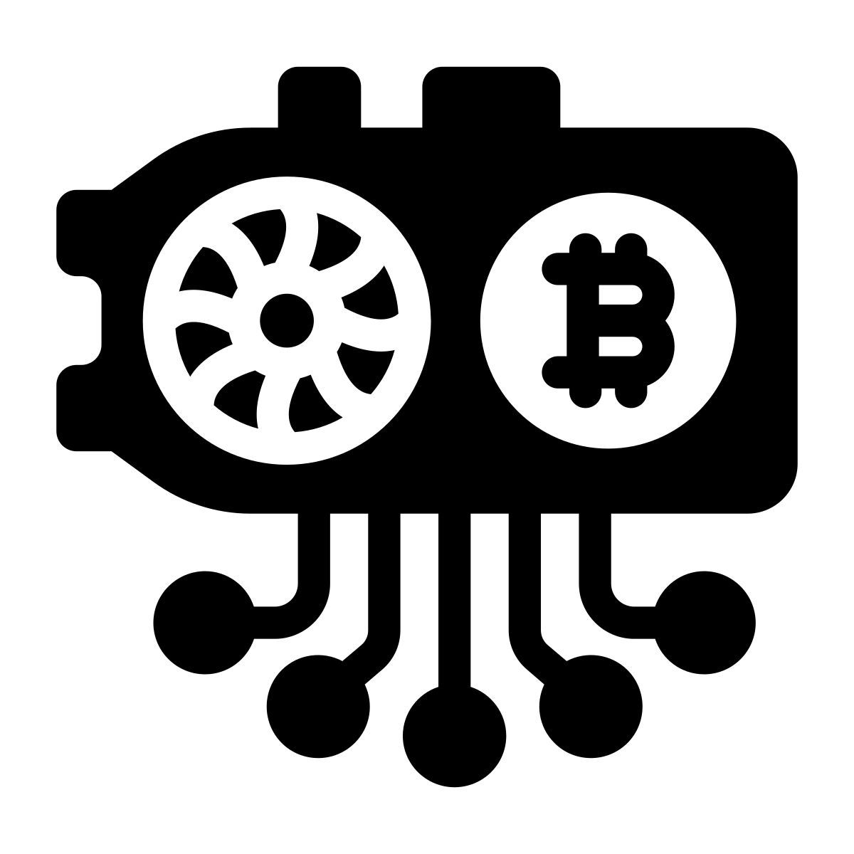 bitcoin mining icon