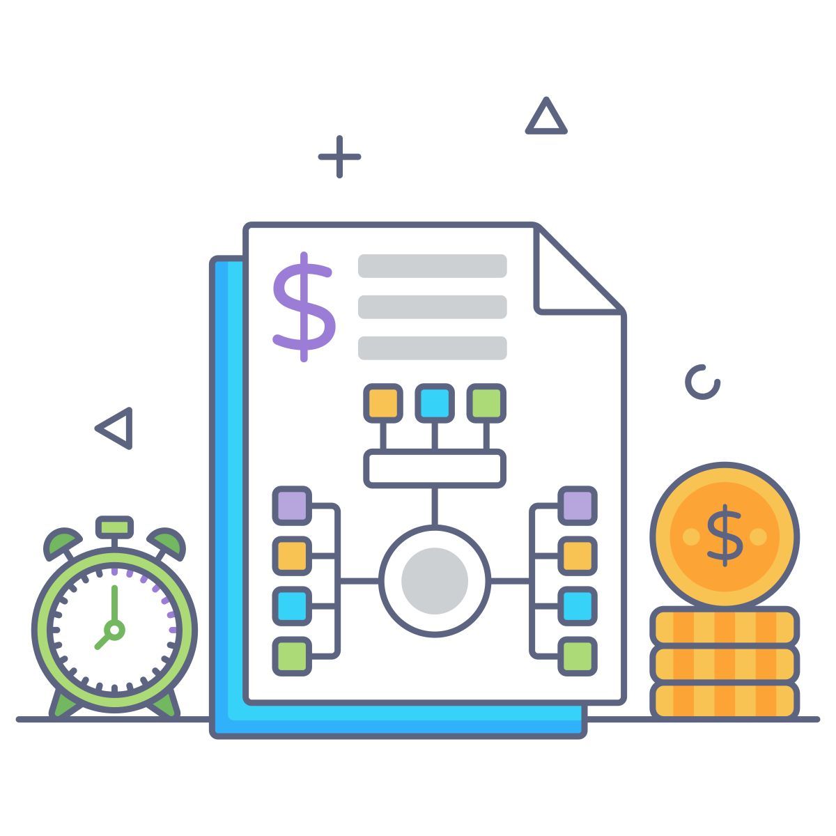 financial report icon