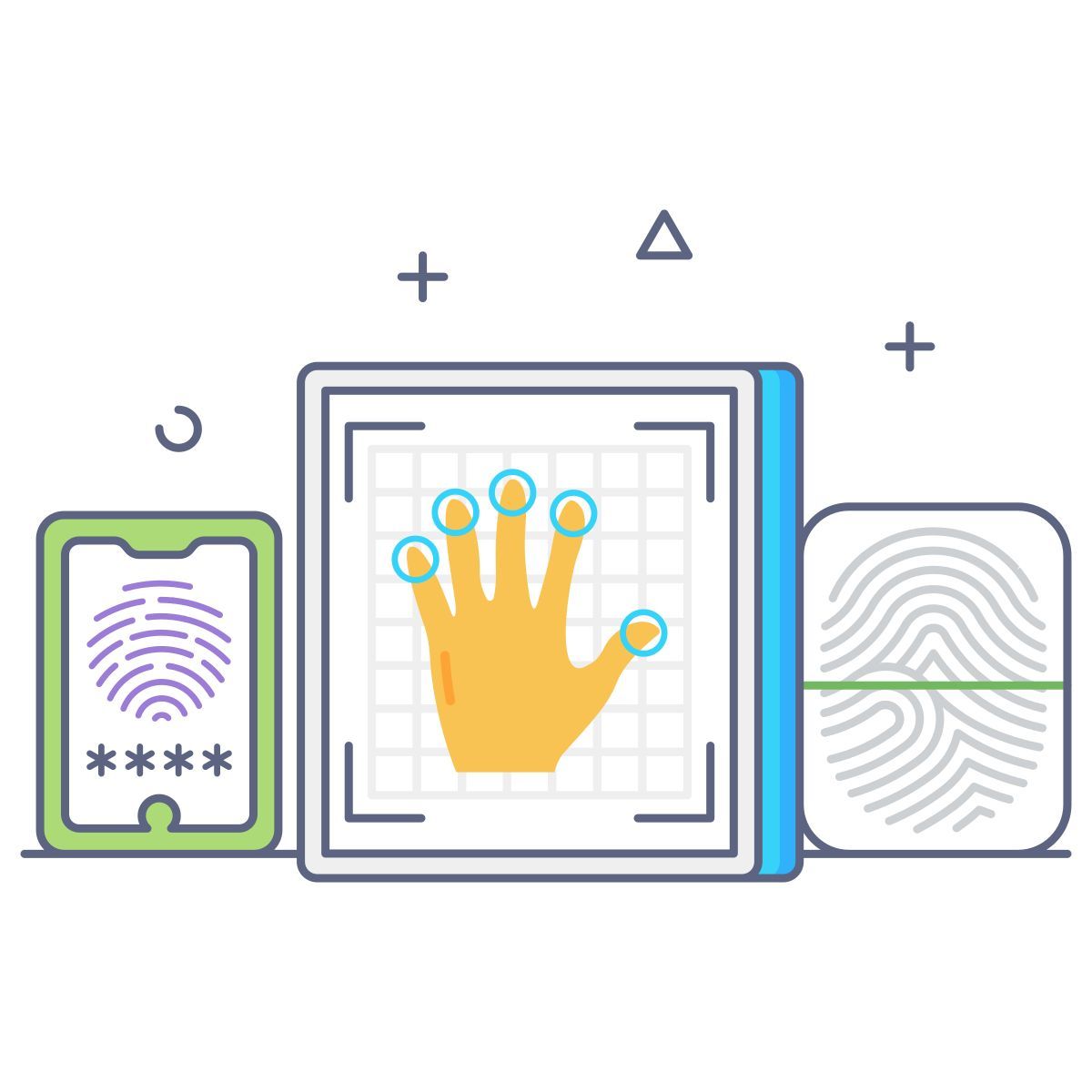 empreintes digitales icon