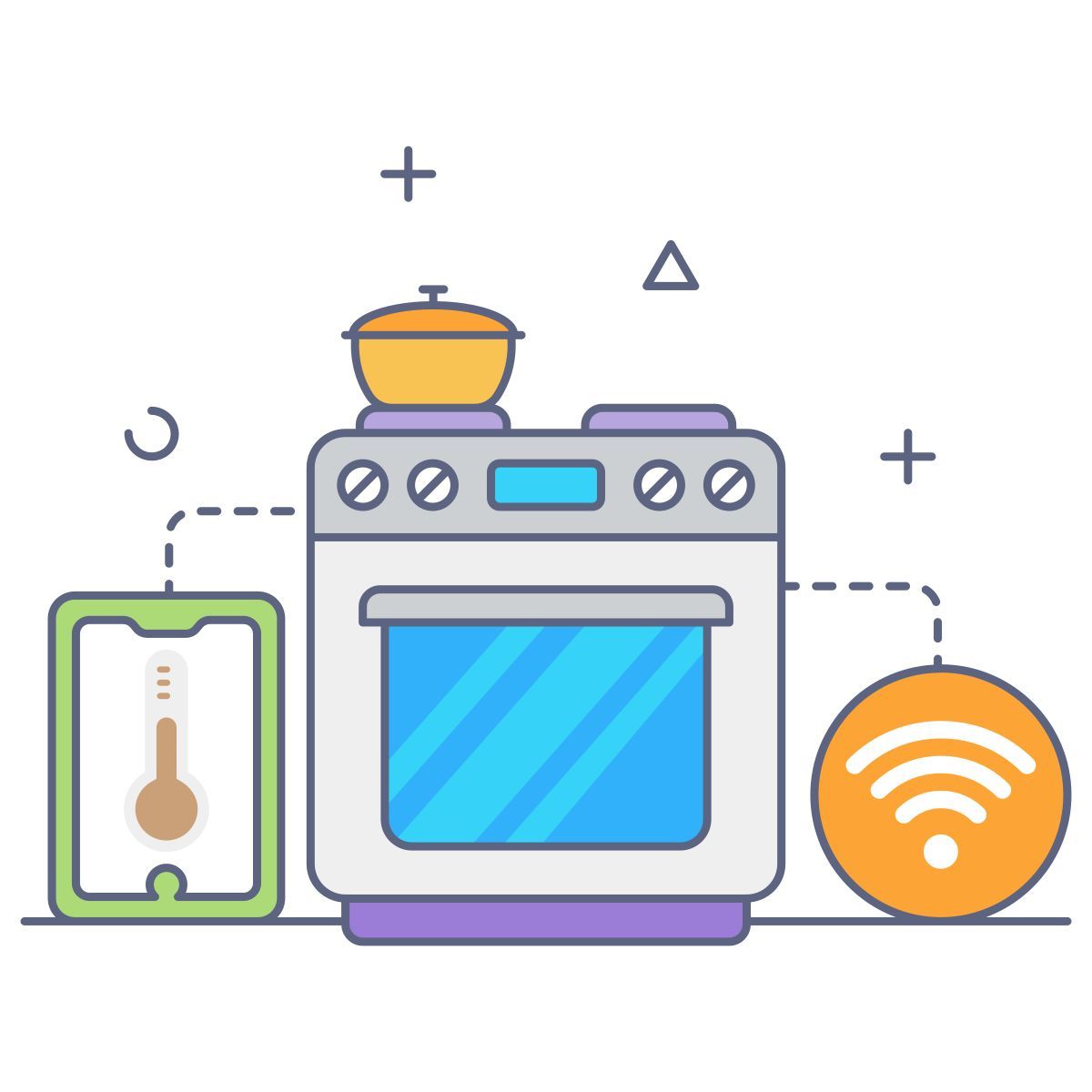 intelligenter ofen icon