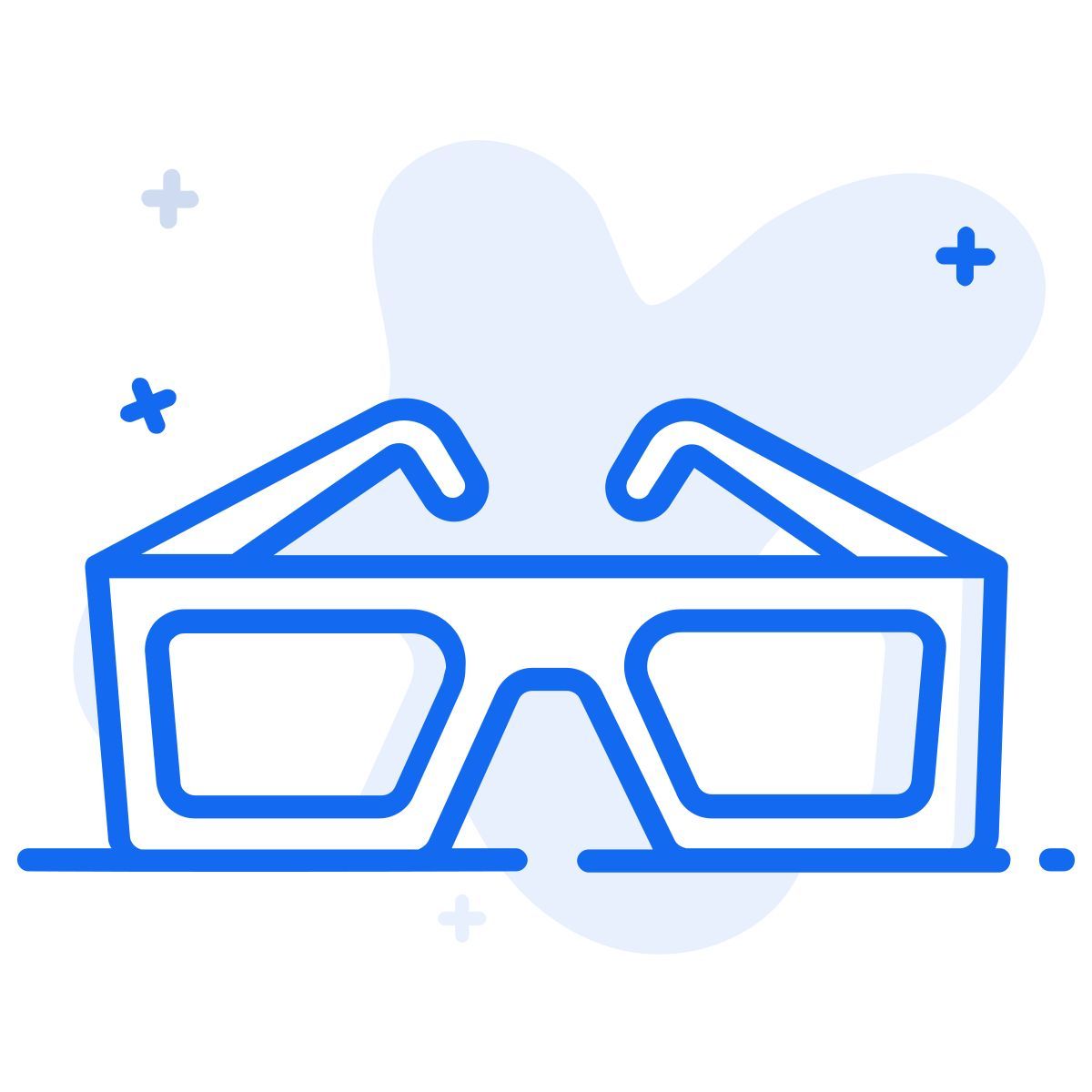 3d glasses icon