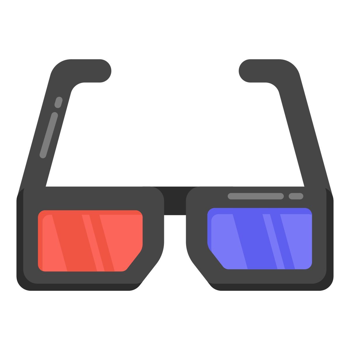 Occhiali 3D icon