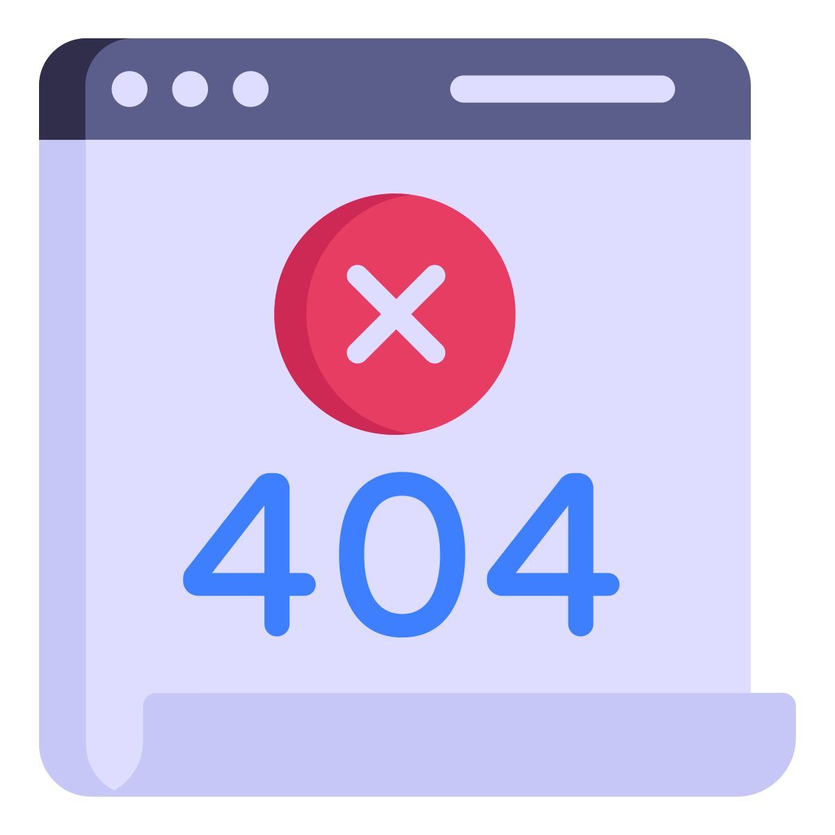 404 error icon