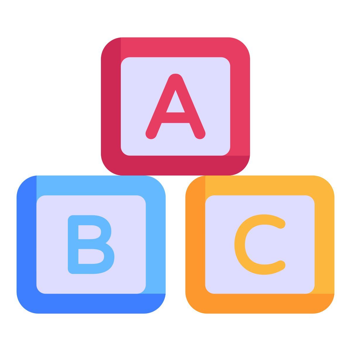 abc block icon