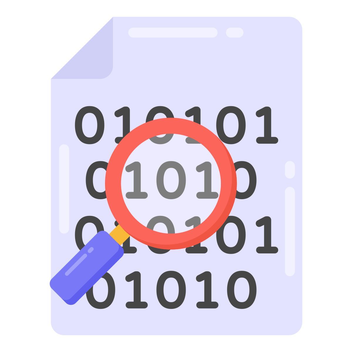 binary code icon