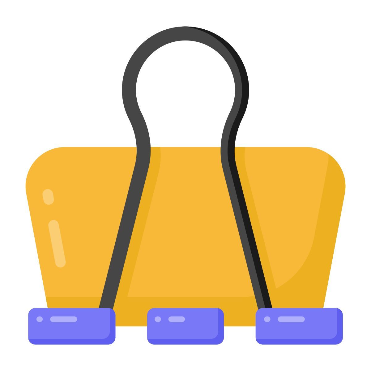 clipe de fichário icon