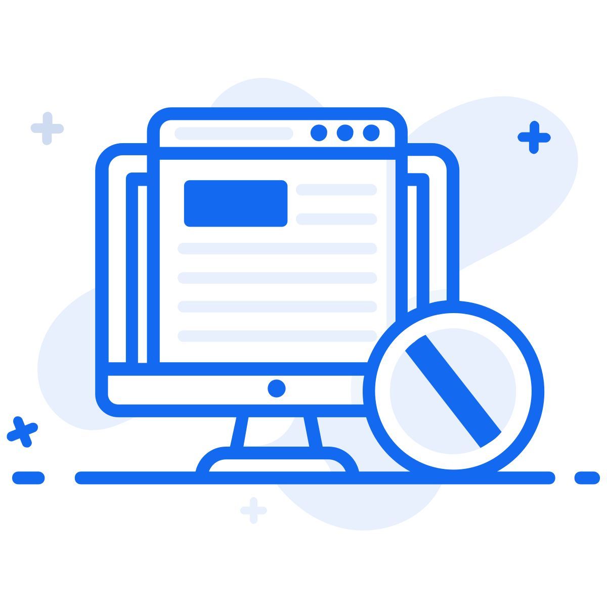 blocked website icon