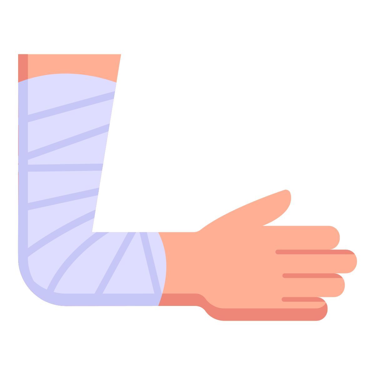 broken arm icon