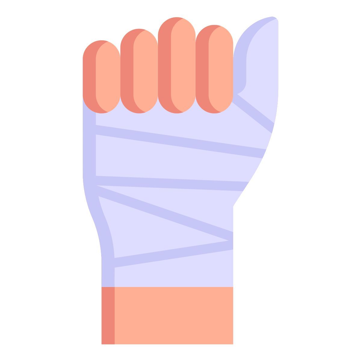 broken hand icon