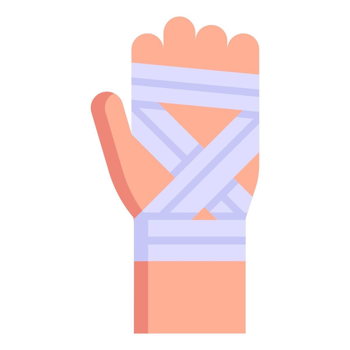broken hand icon
