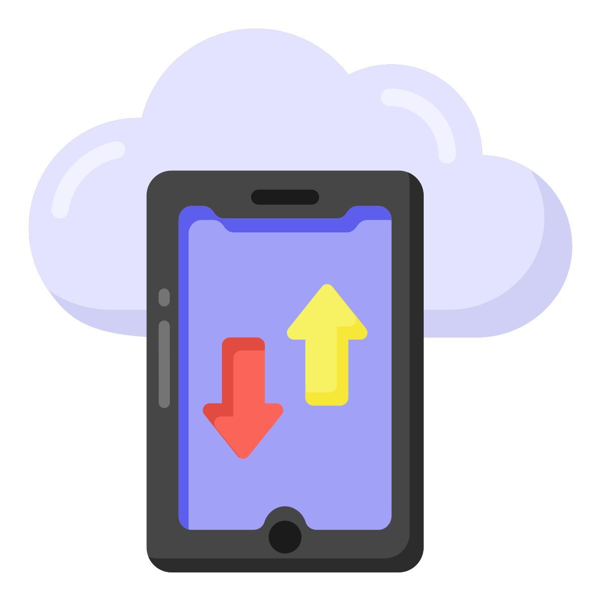 cloud data icon