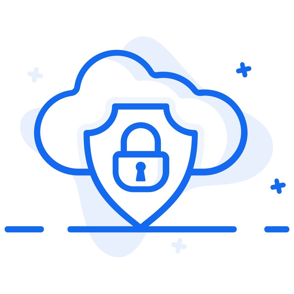 cloud sicherheit icon