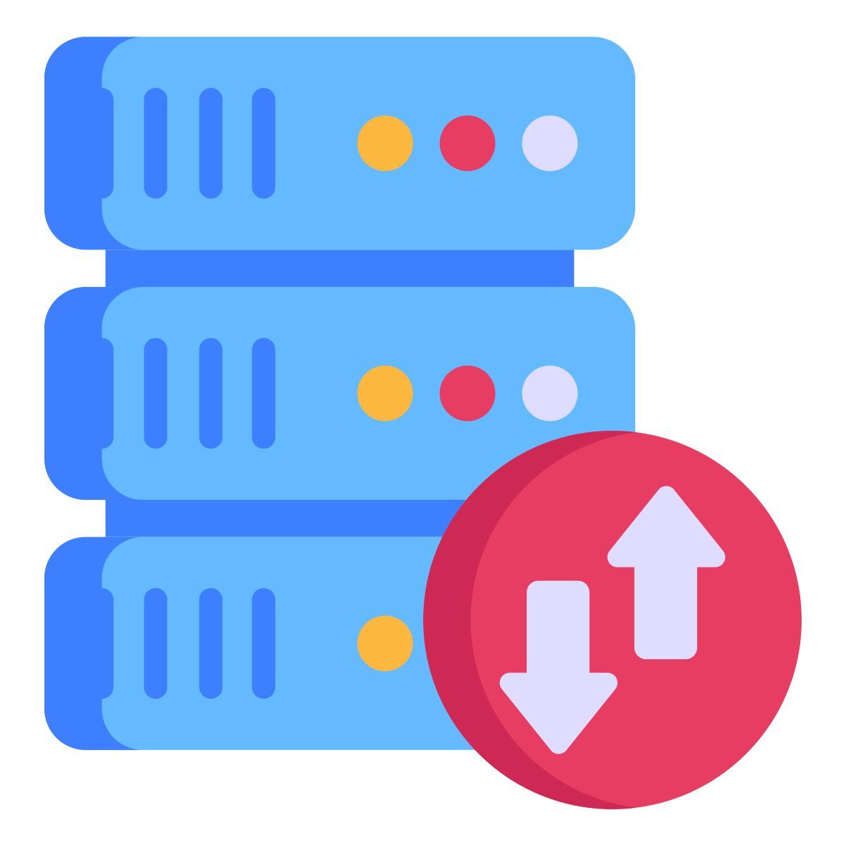 Données dans les deux directions icon
