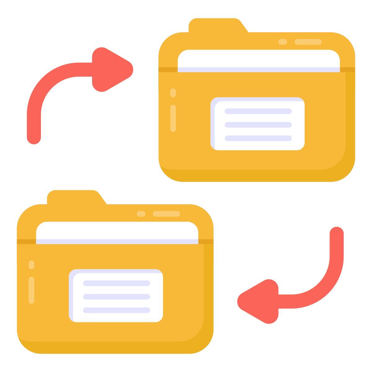 data transfer icon