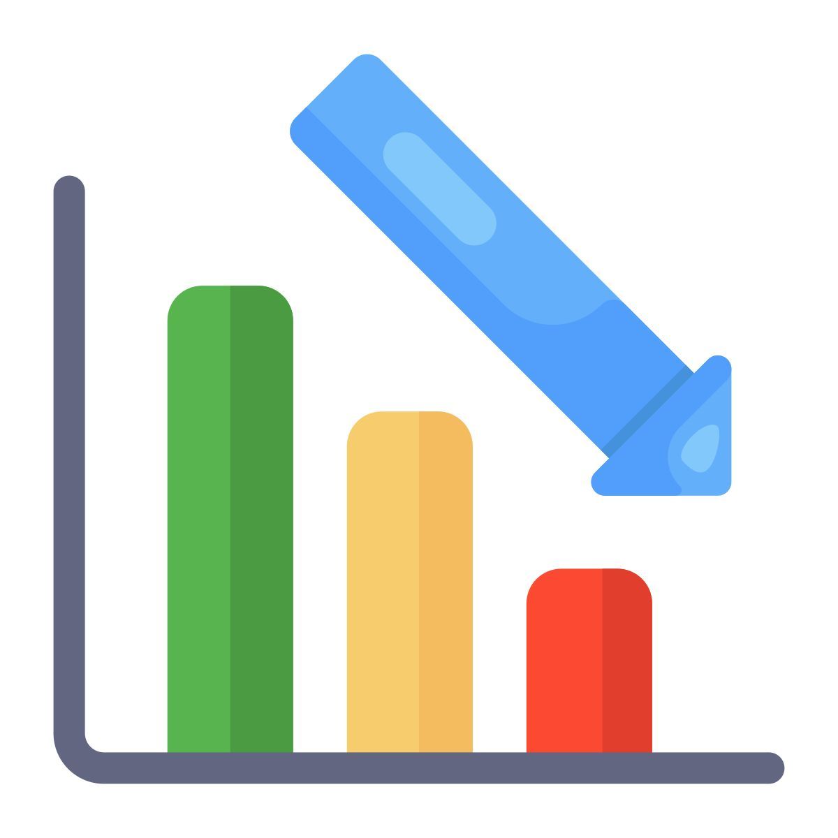 decrease icon