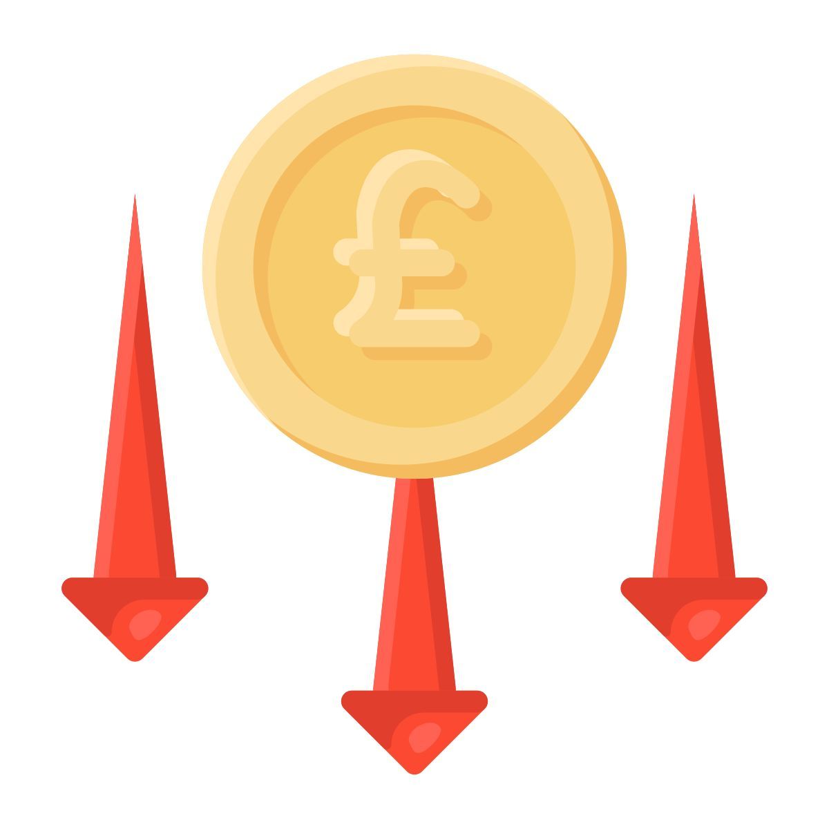 Sinkende Tendenz icon