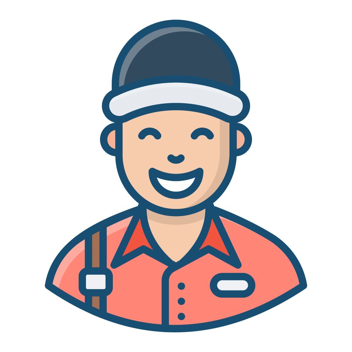 delivery man icon