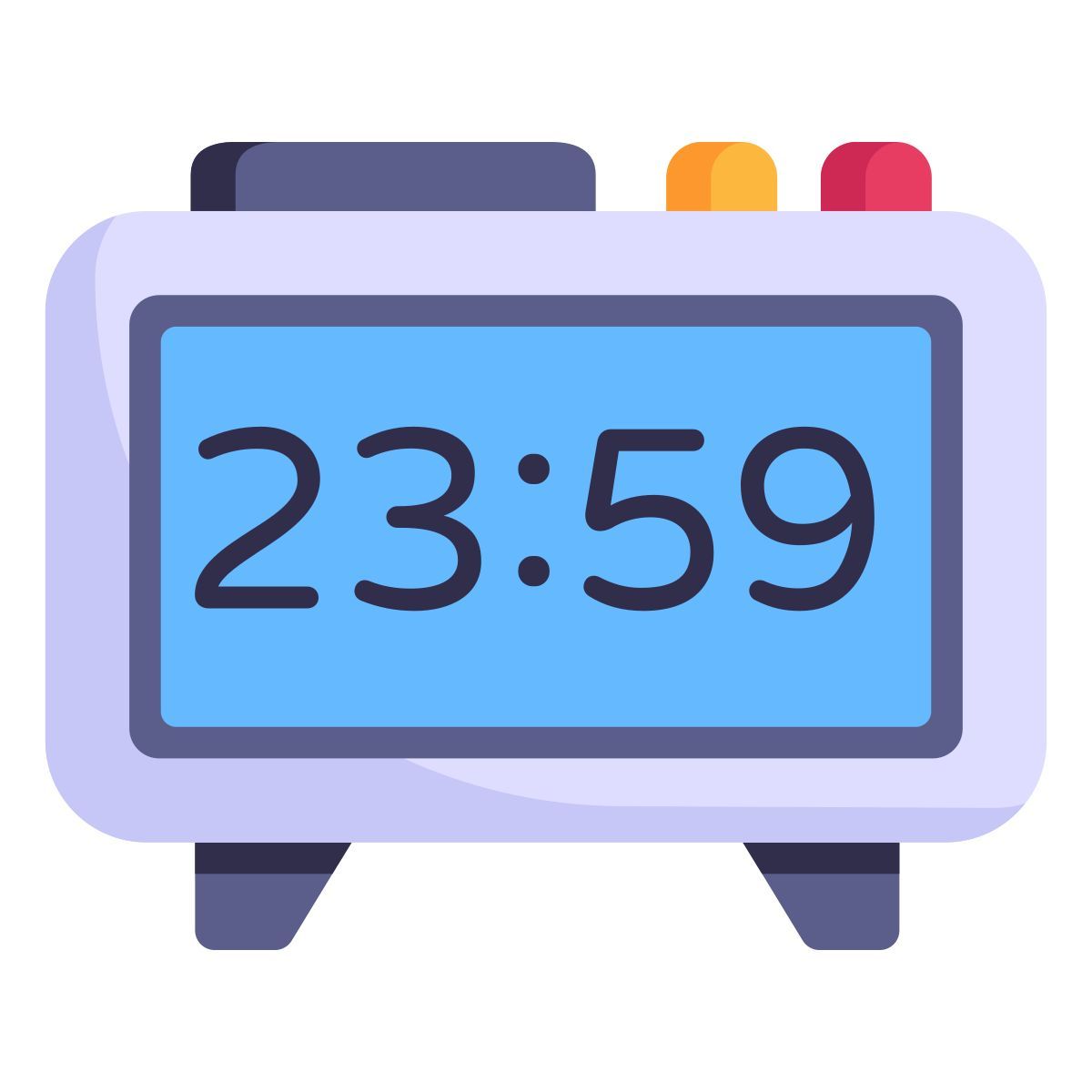 digital clock icon