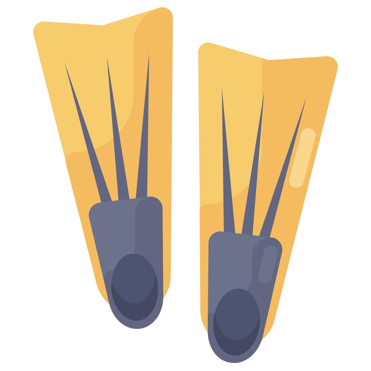 aletas de buceo icon