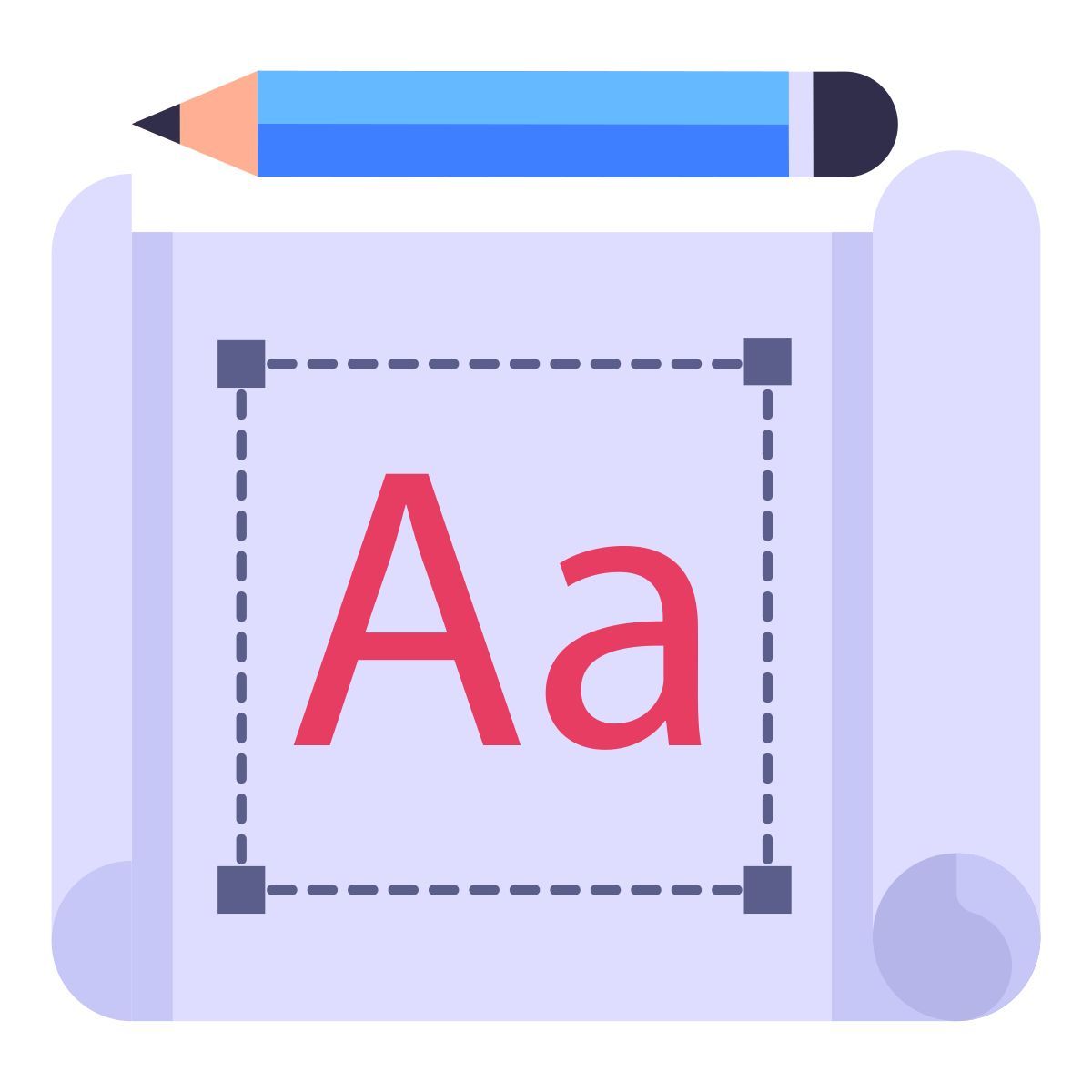 font design icon