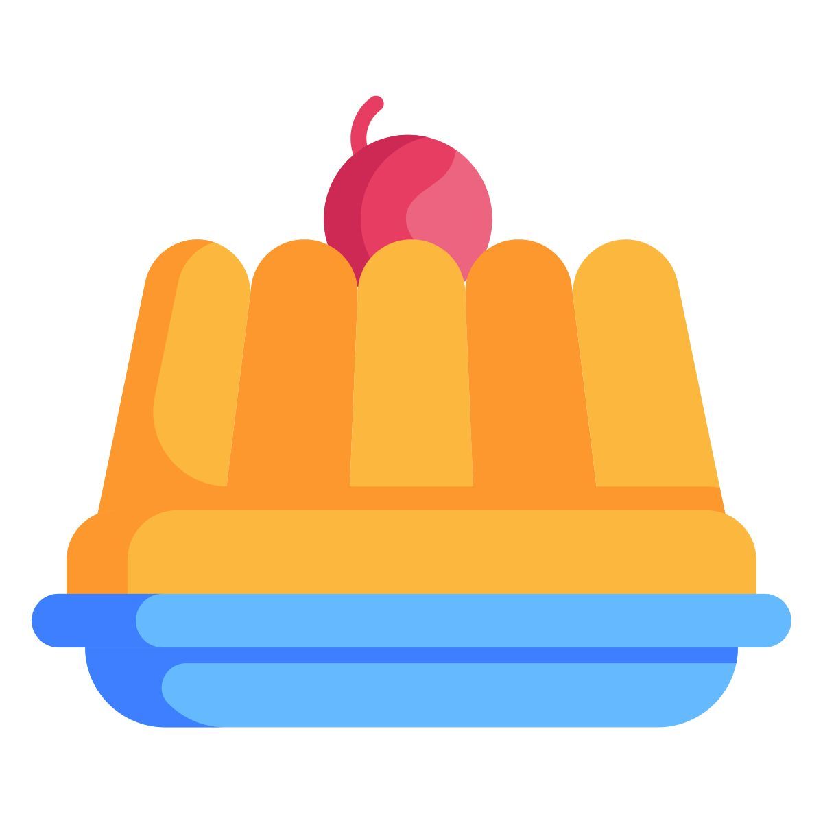 jelly pudding icon