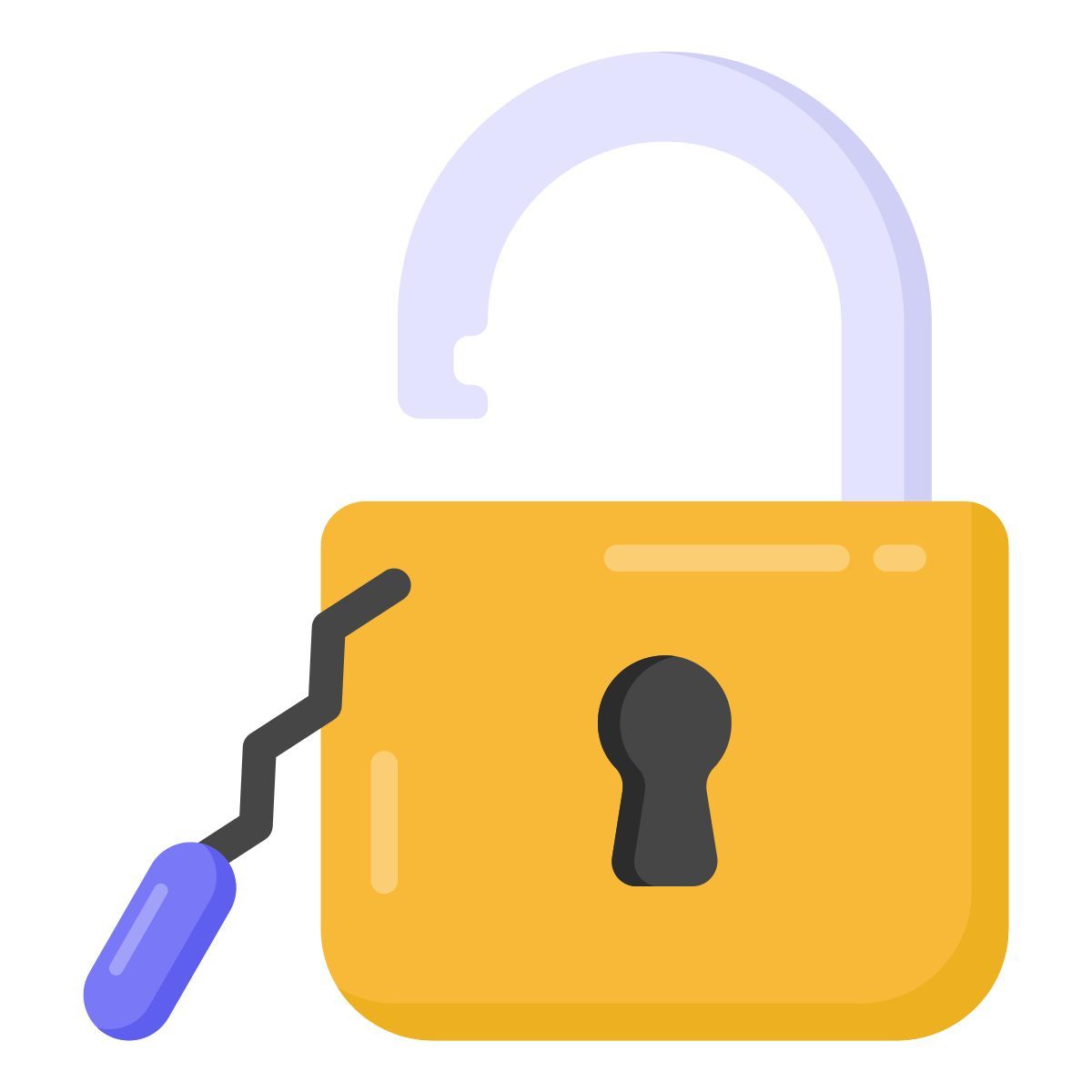 lock pick icon
